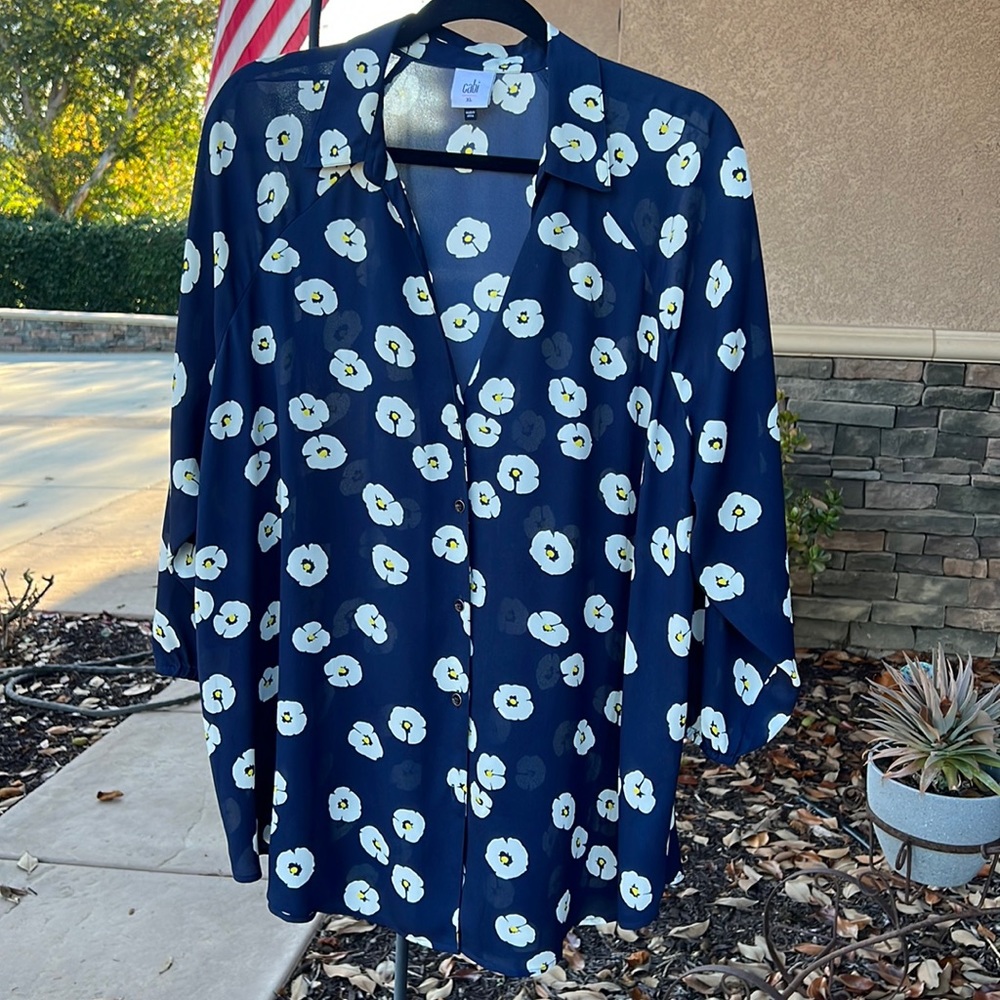 CAbi Go-To Button Up Top